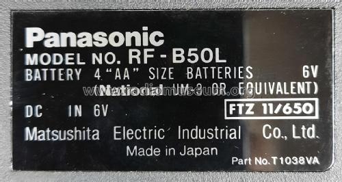 RF-B50L; Panasonic, (ID = 2957829) Radio