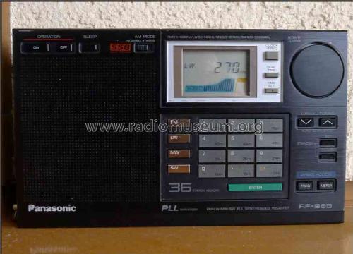 RF-B65 and B65D and B65DA; Panasonic, (ID = 2131808) Radio