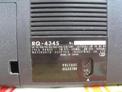 RQ-434S; Panasonic, (ID = 1895528) Radio