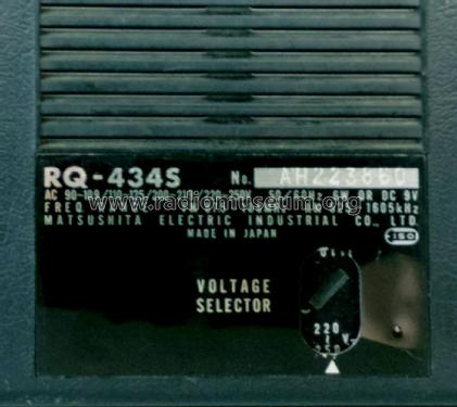 RQ-434S; Panasonic, (ID = 2292629) Radio