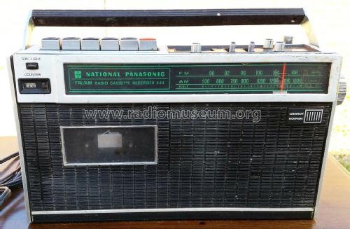 National Panasonic RQ-444S; Panasonic, (ID = 2521368) Radio