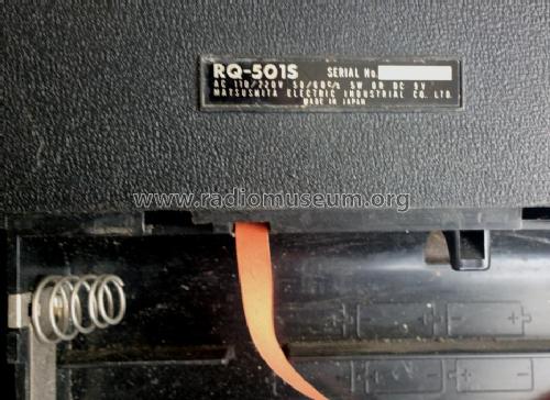 RQ-501 S; Panasonic, (ID = 1623136) R-Player
