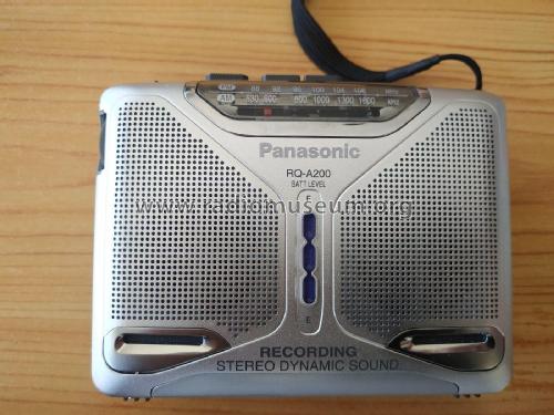 RQ-A200; Panasonic, (ID = 2782830) Radio