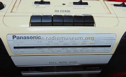 RX-FS410A; Panasonic, (ID = 2267088) Radio