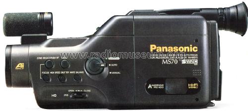 Movie Camera S-VHS-C NV-MS70E; Panasonic, (ID = 1994038) Sonido-V