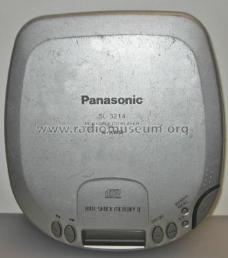 Portable CD Player SL-S214; Panasonic, (ID = 2837534) Enrég.-R