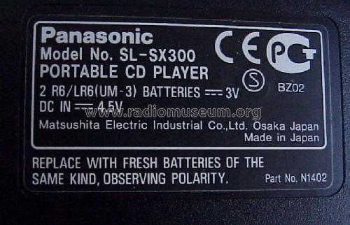 SL-SX 300; Panasonic, (ID = 2774251) R-Player