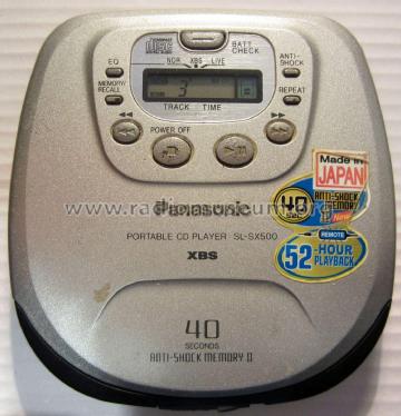 SL-SX 500; Panasonic, (ID = 3055183) Reg-Riprod