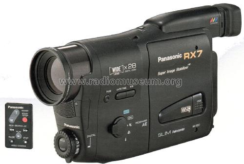 Slim Palmcorder NV-RX7 E; Panasonic, (ID = 2007180) R-Player