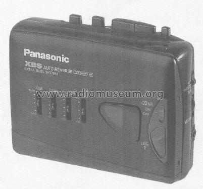 Stereo Cassette Player RQ-P255; Panasonic, (ID = 2730883) Enrég.-R