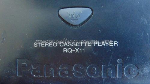 Stereo Cassette Player RQ-X11; Panasonic, (ID = 2963500) R-Player