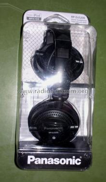 Stereo Headphones RP-DJS200; Panasonic, (ID = 1750493) Parleur