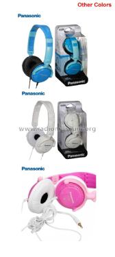 Stereo Headphones RP-DJS200; Panasonic, (ID = 1750690) Speaker-P