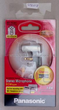 Stereo Microphone RP-VC201; Panasonic, (ID = 1769271) Microphone/PU