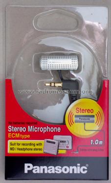 Stereo Microphone RP-VC201; Panasonic, (ID = 1769272) Microphone/PU