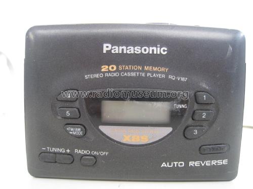 Stereo Radio Cassette Player RQ-V187; Panasonic, (ID = 2063948) Radio