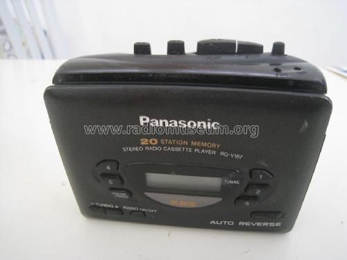 Stereo Radio Cassette Player RQ-V187; Panasonic, (ID = 2063949) Radio