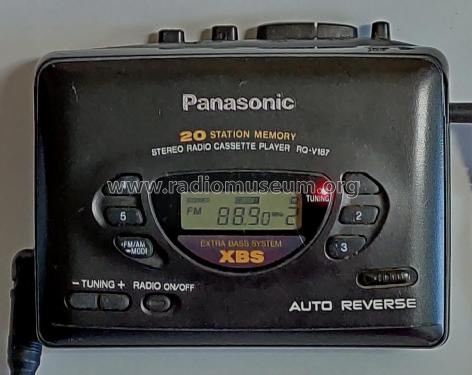 Stereo Radio Cassette Player RQ-V187; Panasonic, (ID = 2636277) Radio