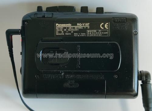 Stereo Radio Cassette Player RQ-V187; Panasonic, (ID = 2636278) Radio
