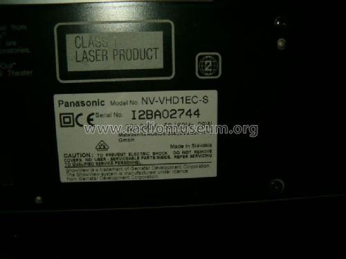 Super Drive VCR - DVD / CD Player NV-VHD1E; Panasonic, (ID = 1891843) R-Player