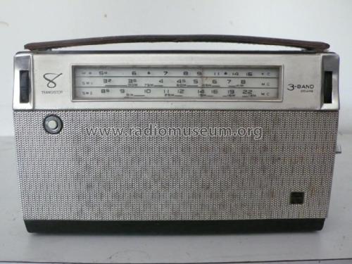 3 Band Deluxe 8 Transistor T-65A; Panasonic, (ID = 2032013) Radio