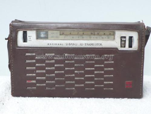 National 2-Band 10-Transistor T-63 T; Panasonic, (ID = 1660020) Radio