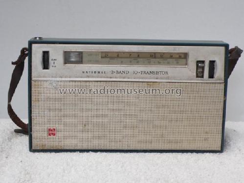 National 2-Band 10-Transistor T-63 T; Panasonic, (ID = 1660021) Radio