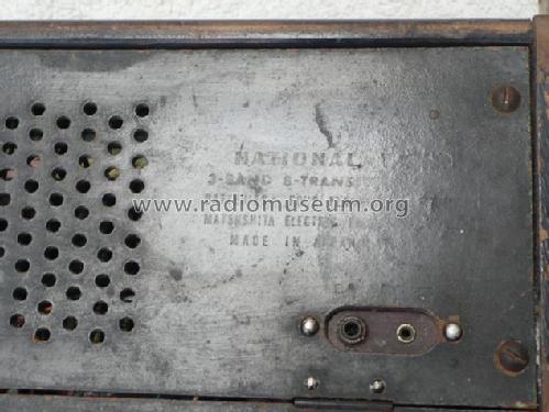 National 3 Band 8 Transistor T-66D; Panasonic, (ID = 1659299) Radio