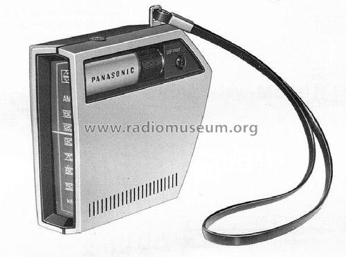 The Fastback R-1330; Panasonic, (ID = 1564655) Radio