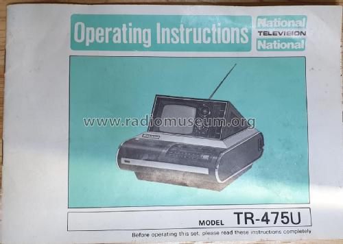 Transistor TV TR-475U; Panasonic, (ID = 2470289) TV Radio