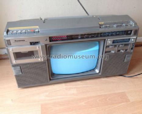 Panasonic - TV with 4-Band Stereo Radio Cassette Recorder TR-1200G; Panasonic, (ID = 1638569) TV Radio