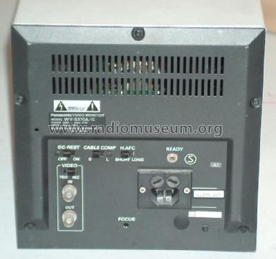 Video Monitor WV-5370A/G; Panasonic, (ID = 1719785) Televisore