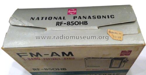 World Boy RF-850HB; Panasonic, (ID = 2375491) Radio