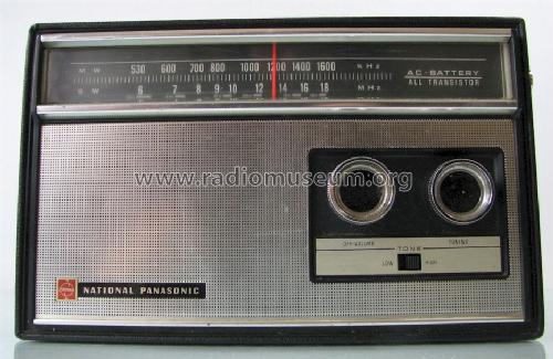 National Panasonic 2-Band 8-Transistor R-247JB; Panasonic, (ID = 1080643) Radio