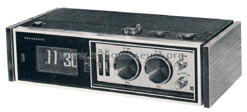 2-Band Digital Clock Radio RC-7469B; Panasonic, (ID = 1073233) Radio