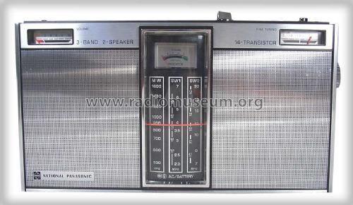 3-Band 2-Speaker 14-Transistor R-358B; Panasonic, (ID = 500944) Radio