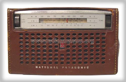 National Panasonic 3-Band 8-Transistor R-305; Panasonic, (ID = 506356) Radio