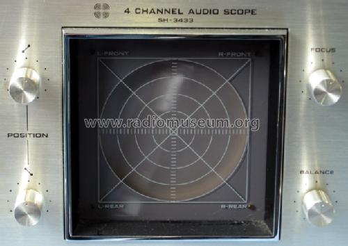 4 Channel Audio Scope SH-3433; Panasonic, (ID = 499097) Misc