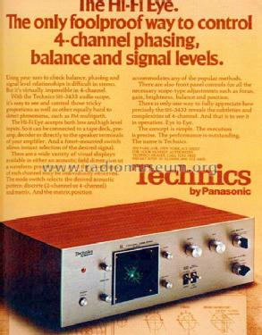4 Channel Audio Scope SH-3433; Panasonic, (ID = 499098) Altri tipi