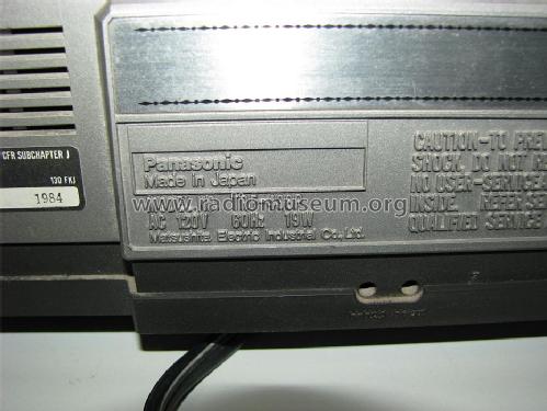 Black & White TV with Radio TRF-438P ; Panasonic, (ID = 1519879) TV Radio