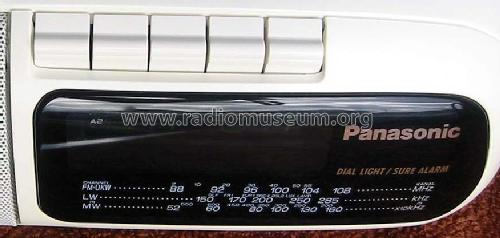 Clock Radio Cassette Player RC-X160; Panasonic, (ID = 819931) Radio