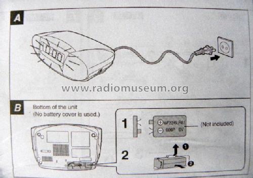 Clock Radio RC-7290; Panasonic, (ID = 1140927) Radio