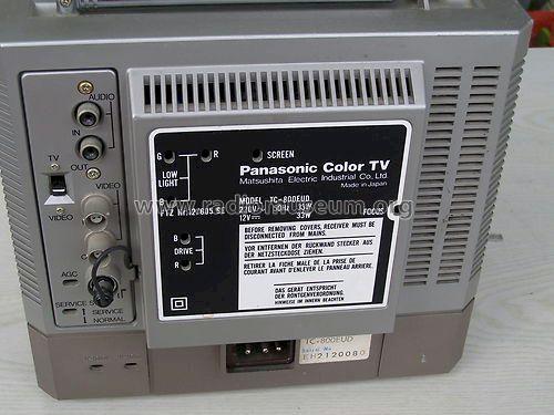 Color Television TC-800EU ; Panasonic, (ID = 1464872) Fernseh-E