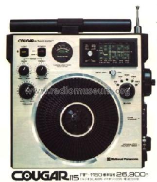 National Panasonic Cougar 115 RF-1150; Panasonic, (ID = 513955) Radio