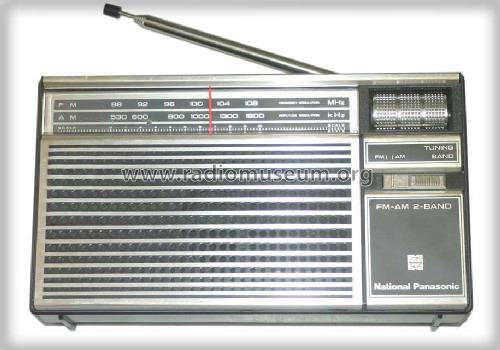 FM-AM 2-Band RF-524; Panasonic, (ID = 495747) Radio