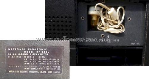 FM-AM 4-Band 9-Transistor RF-863L; Panasonic, (ID = 820688) Radio