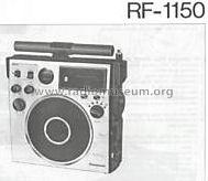 Panasonic 6 Band FM/AM/MB/SW1/SW2/CB RF-1150; Panasonic, (ID = 498074) Radio