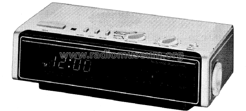 FM/AM Electronic Digital Clock Radio RC-6110B; Panasonic, (ID = 1414701) Radio