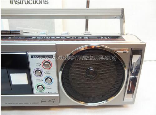 FM-AM-FM Stereo Radio Cassette Recorder RX-F4; Panasonic, (ID = 1218937) Radio