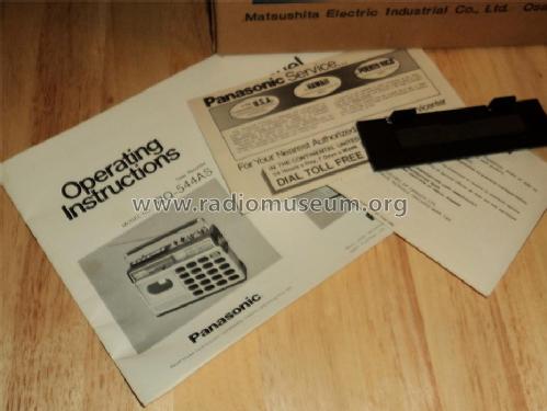 FM/AM Radio Cassette Recorder RQ-544AS; Panasonic, (ID = 1438835) Radio